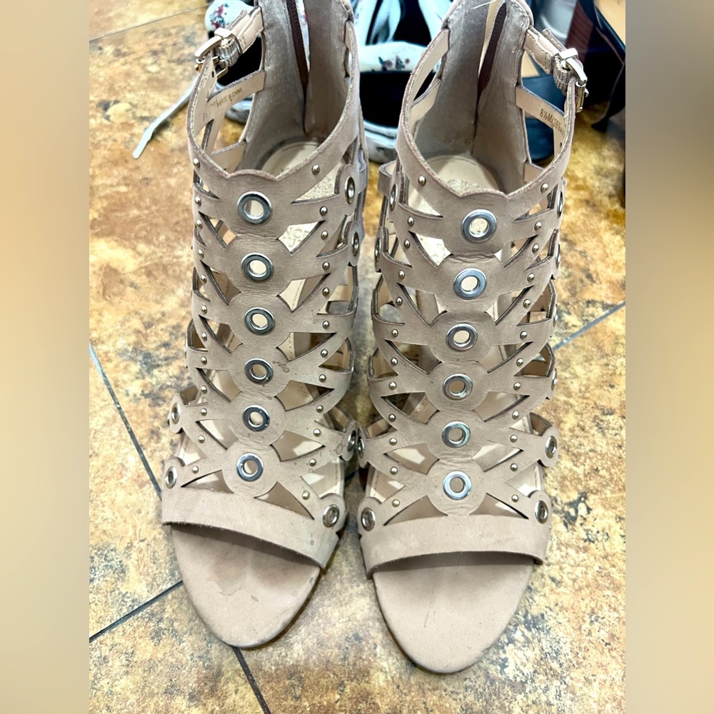 Vince Camuto Tan Women's Sandal Heels